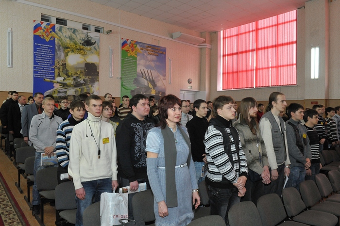 Команда ВФ МГУТУ на открытии Олимпиады